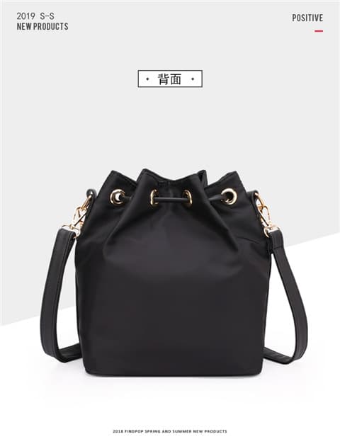 巾着 シンプル巾着ショルダーバッグ