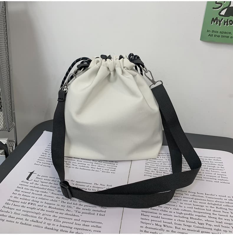 巾着 シンプル巾着ミニショルダー
