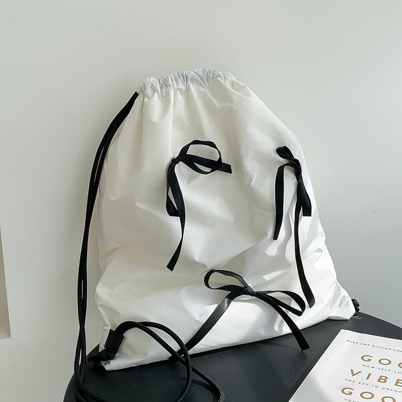 巾着 シンプル巾着リュック