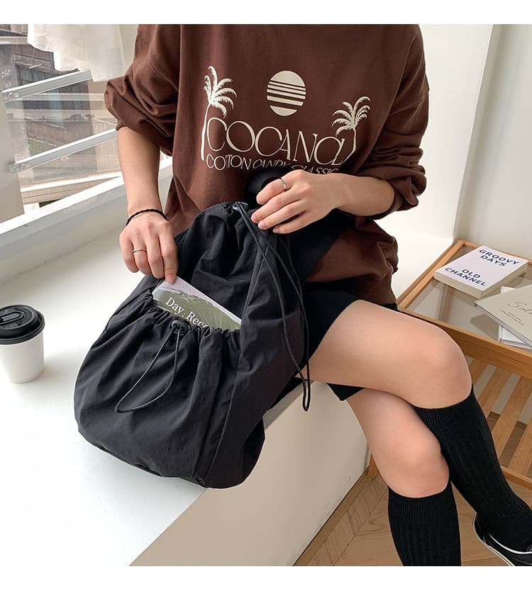 巾着 シンプル巾着型リュック