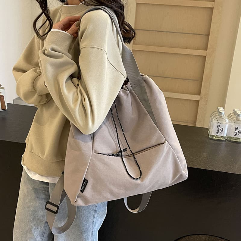 巾着 シンプル巾着リュックサック