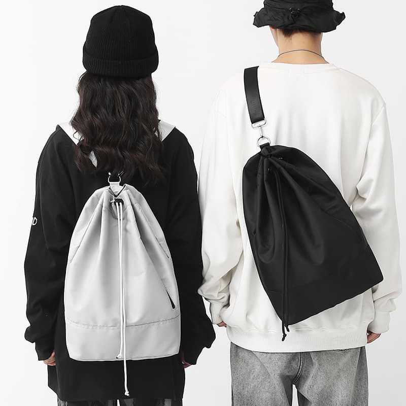 巾着 シンプル巾着型デイリーリュック