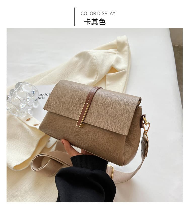 巾着 フラップ留め巾着ショルダーバッグ