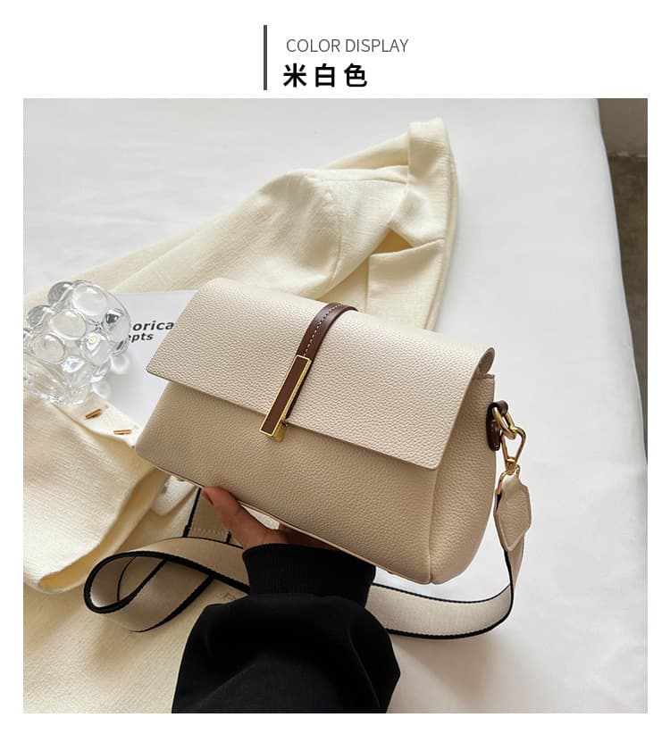巾着 フラップ留め巾着ショルダーバッグ
