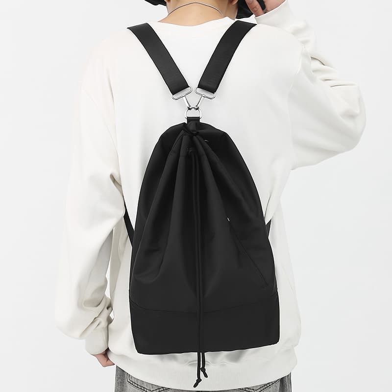 巾着 シンプル巾着型デイリーリュック