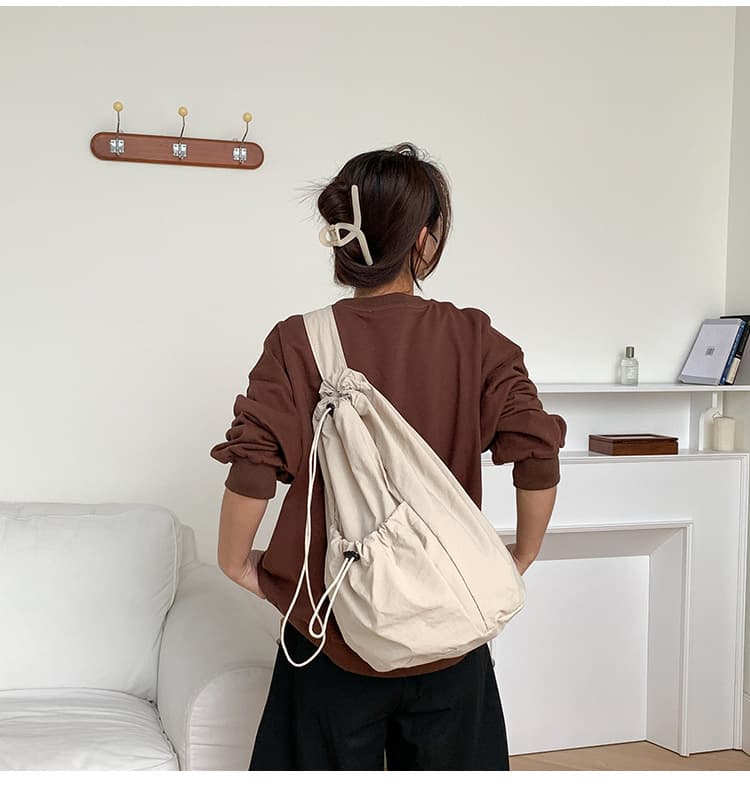 巾着 シンプル巾着型リュック