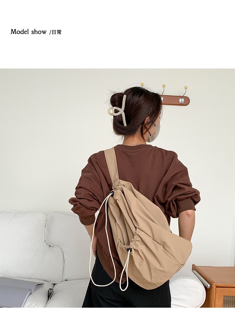 巾着 シンプル巾着型リュック