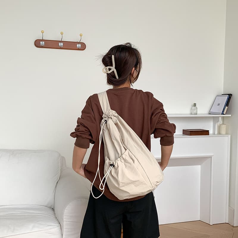 巾着 シンプル巾着型リュック
